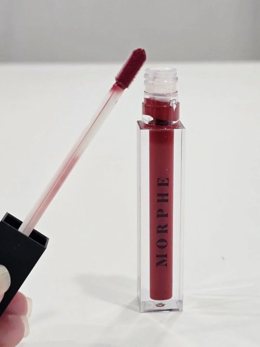 Morphe ✦ Scenestealer Lip Gloss ✦ High‑Shine Buttery Formula Red Cream 4.5mL NWT